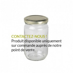 Pot verre 375g TO63 en palette